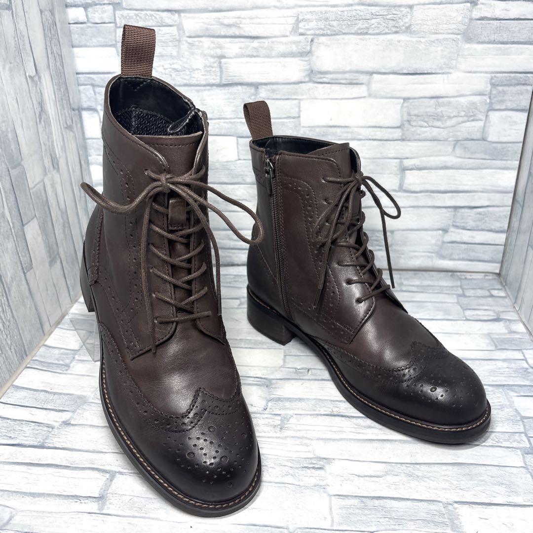 ✨極美品✨リーガル レースアップブーツ ゴアテックス ダークブラウン 23cm ✨極美品✨リーガル レースアップブーツ ゴアテックス ダークブラウン 23cm