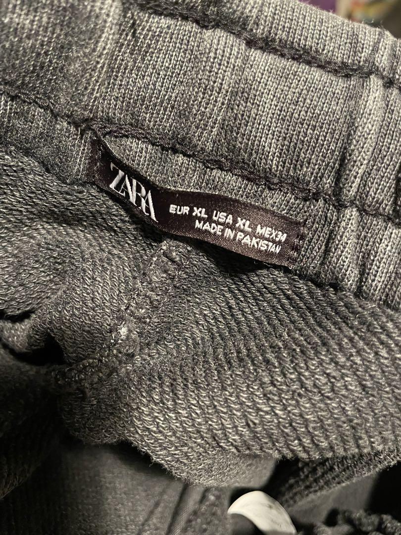 ZARA ウォッシュ加工 グラデーションカラー ジョガーパンツ