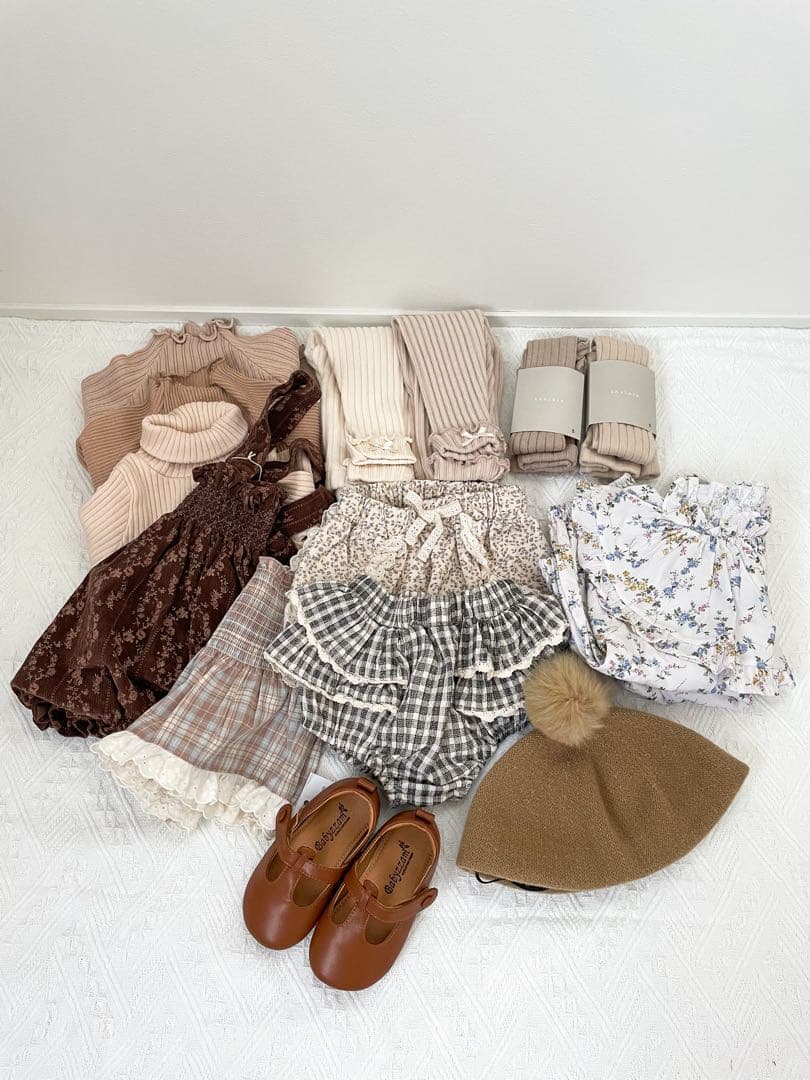 韓国子供服　まとめ売り　14点 ベビー服セット 女の子　80cm