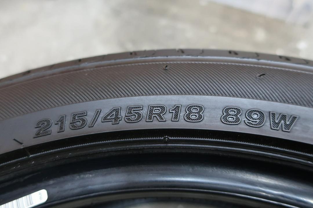 2023年製　ブリヂストン　レグノ　GR-XⅡ　215/45R18　国産　バリ溝