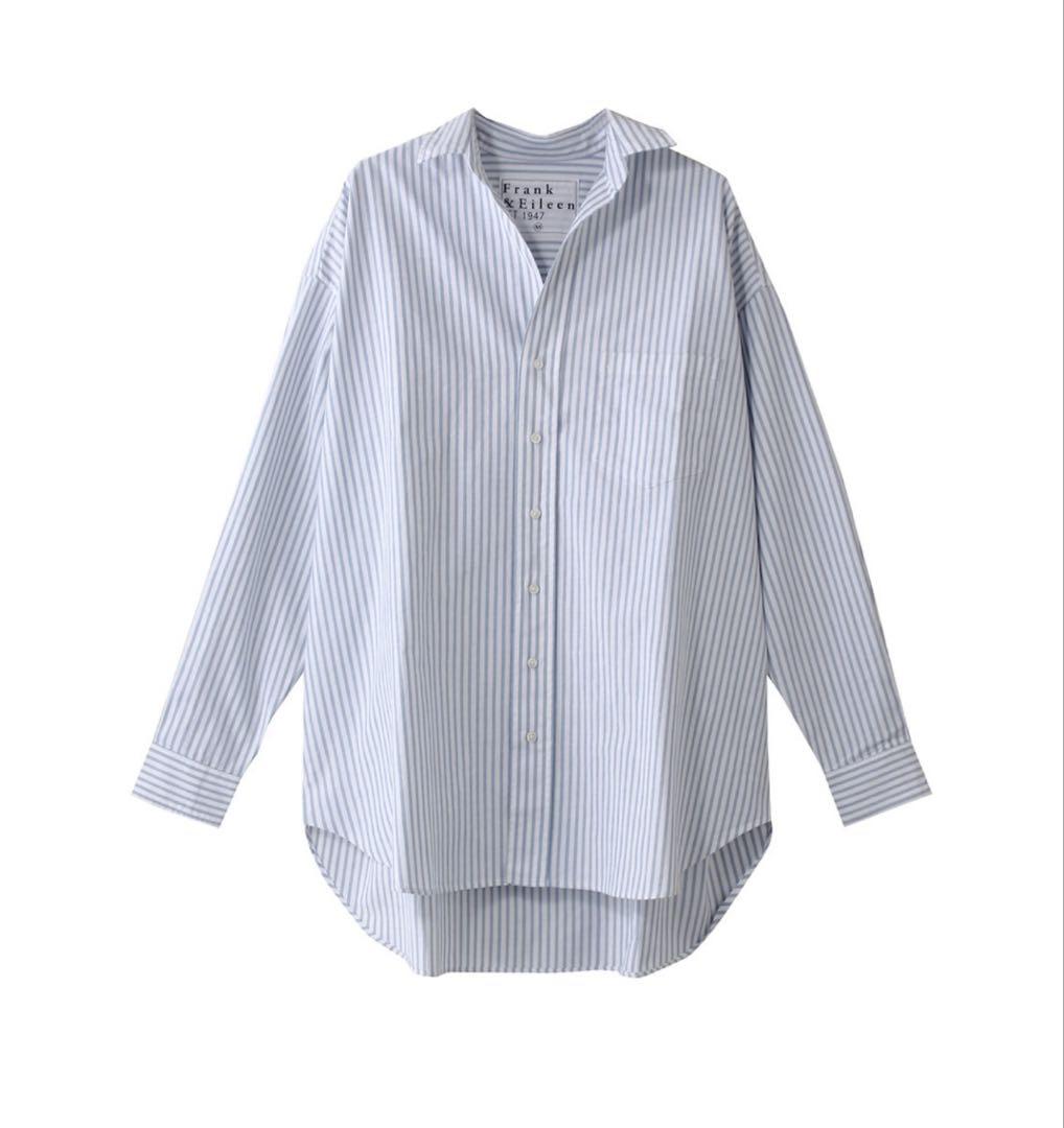 新品　Frank&Eileen ストライプシャツ　XS Frank&Eileen SHIRLEY ストライプシャツ ブルーXXS - メルカリ