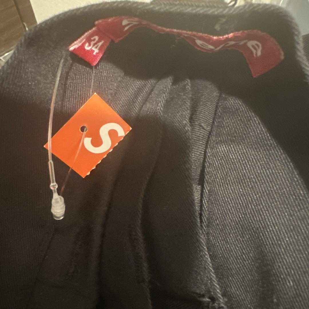 supreme ワークパンツ ブラック 34