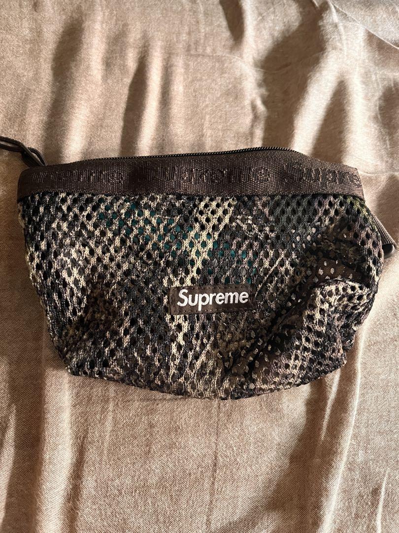 Supreme カモフラージュ メッシュバッグ