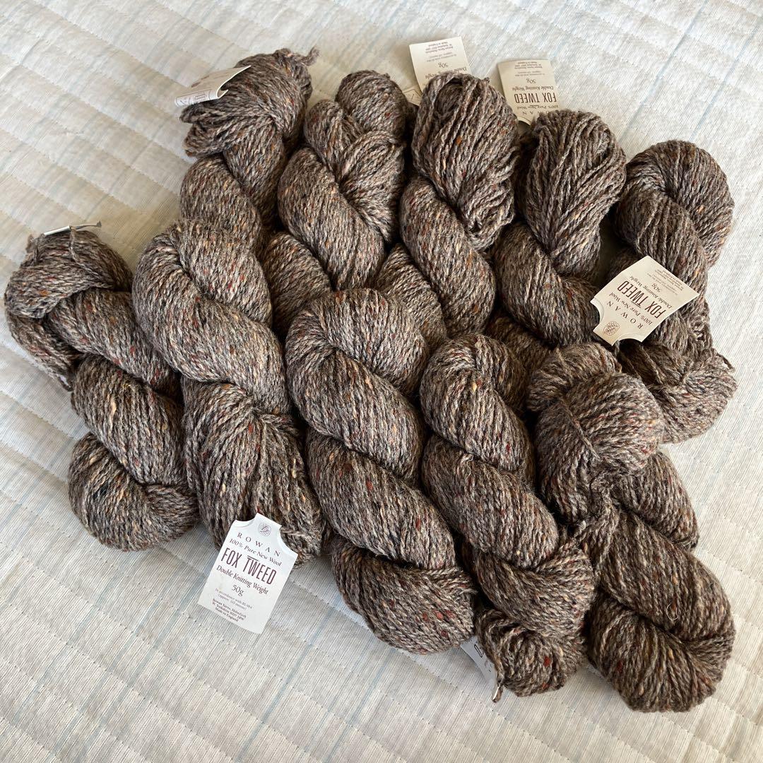 ROWAN ローワン FOXTWEED 毛糸　10かせ　セット　ウール