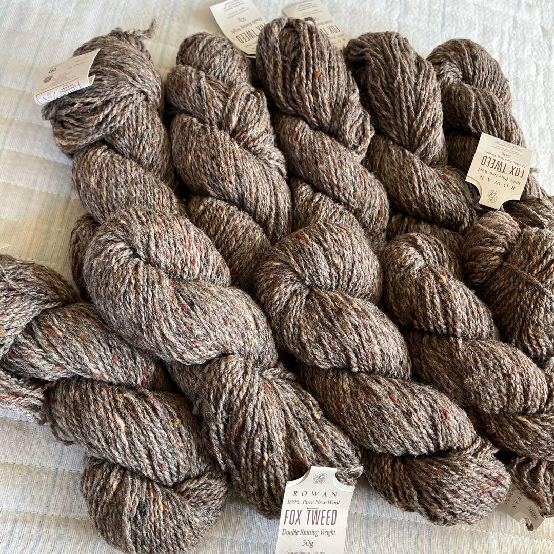 ROWAN ローワン FOXTWEED 毛糸10かせセットウール
