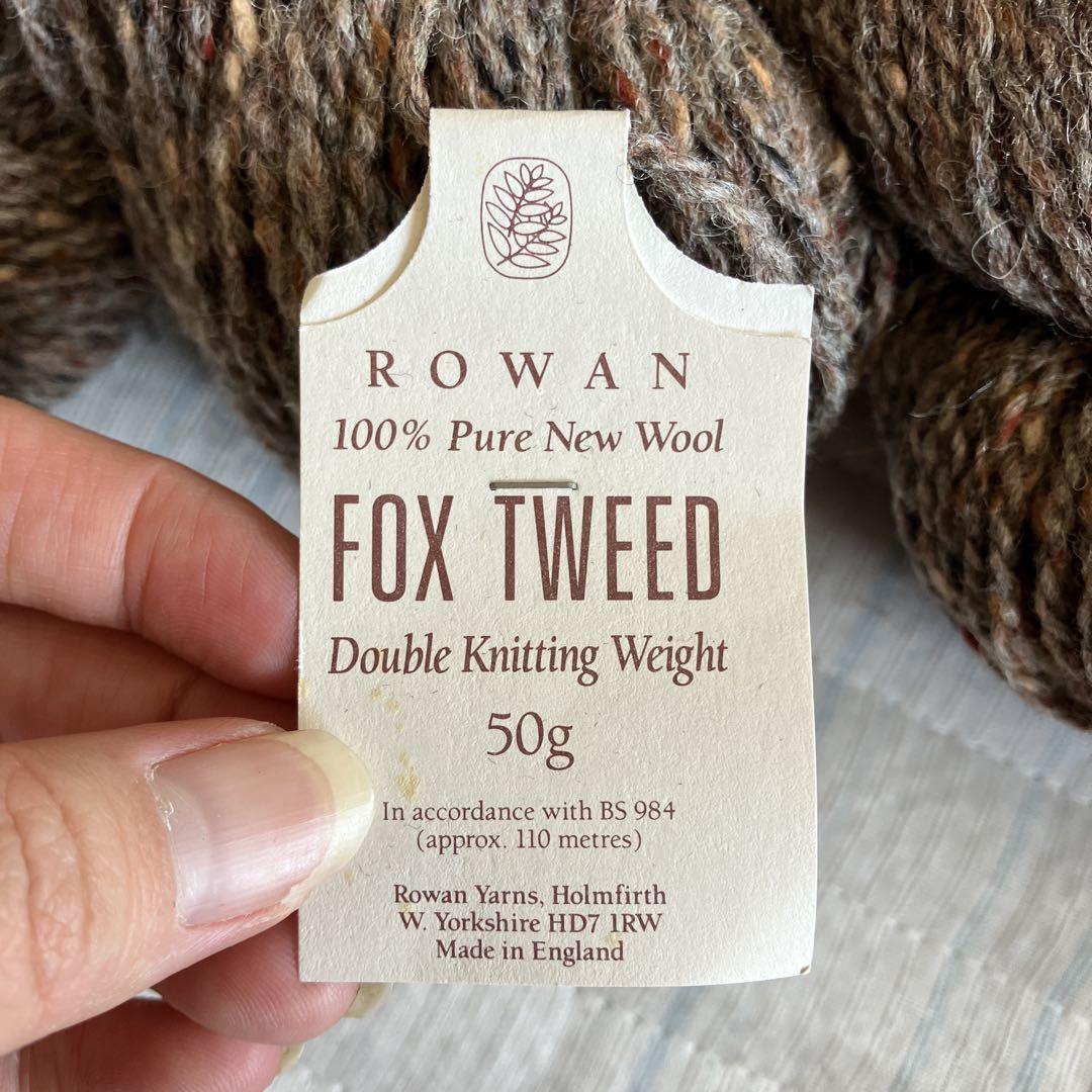 ROWAN ローワン FOXTWEED 毛糸10かせセットウール