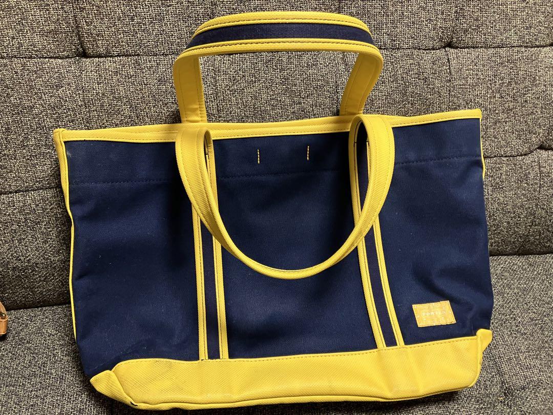【PORTER】トートバッグ　黄色
