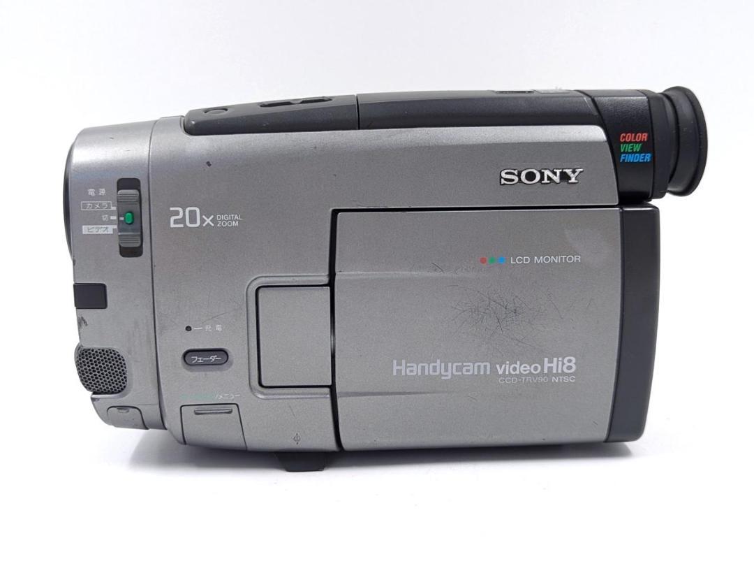 8mmテープのダビングに！ SONY ビデオカメラ CCD-TRV90 8mmテープのダビングに！ SONY ビデオカメラ CCD-TRV90
