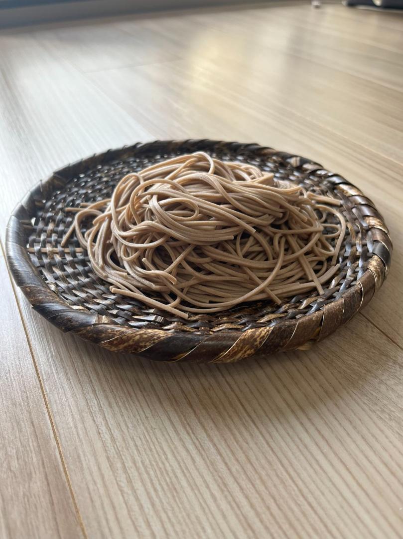 年越しそばざる