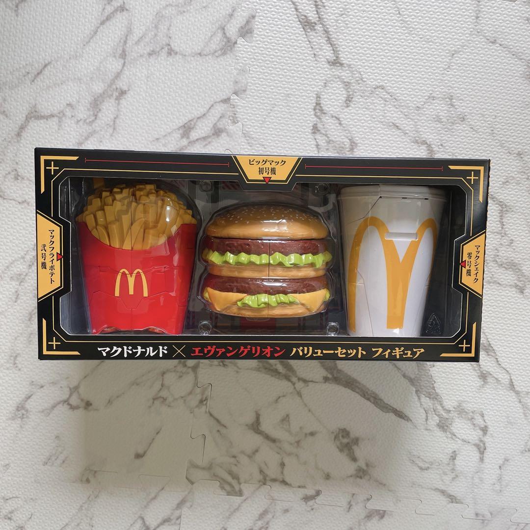 【新品未開封】マクドナルド エヴァンゲリオン バリューパック フィギュアセット