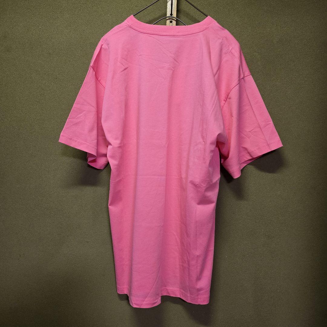 新品未使用タグ付き MOSCHINO Tシャツ ピンク 38 新品未使用タグ付き MOSCHINO Tシャツ ピンク 38 - メルカリ
