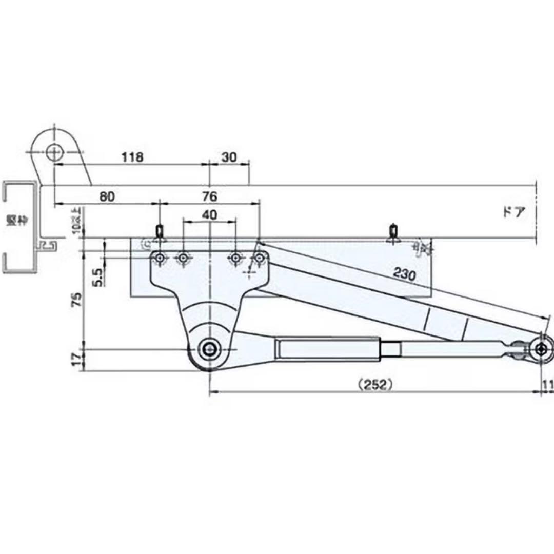 ★未使用品★RYOBI ドアクローザー S-21PD ★未使用品★RYOBI ドアクローザー S-21PD
