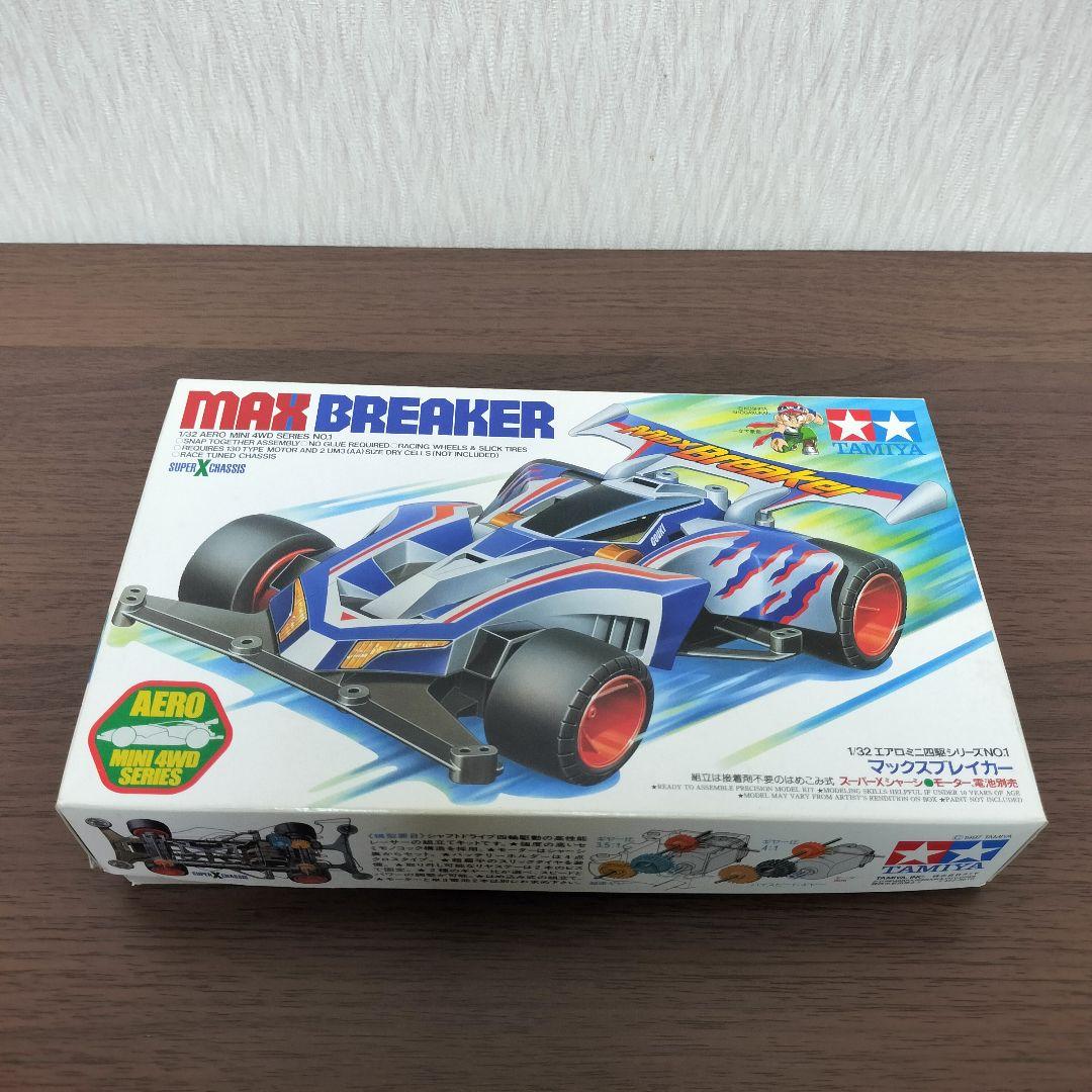 沸騰ブラドン 未組立】タミヤ1／32エアロミニ四駆No.1マックスブレイカー 自動車
