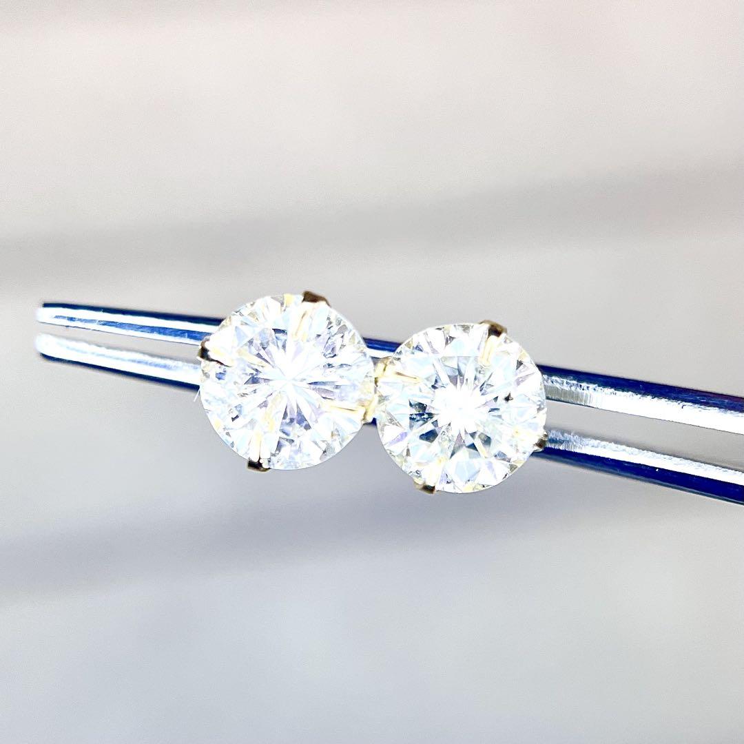 【新品未使用】中央宝石研究所K18 天然ダイヤモンド CGL 0.816ct