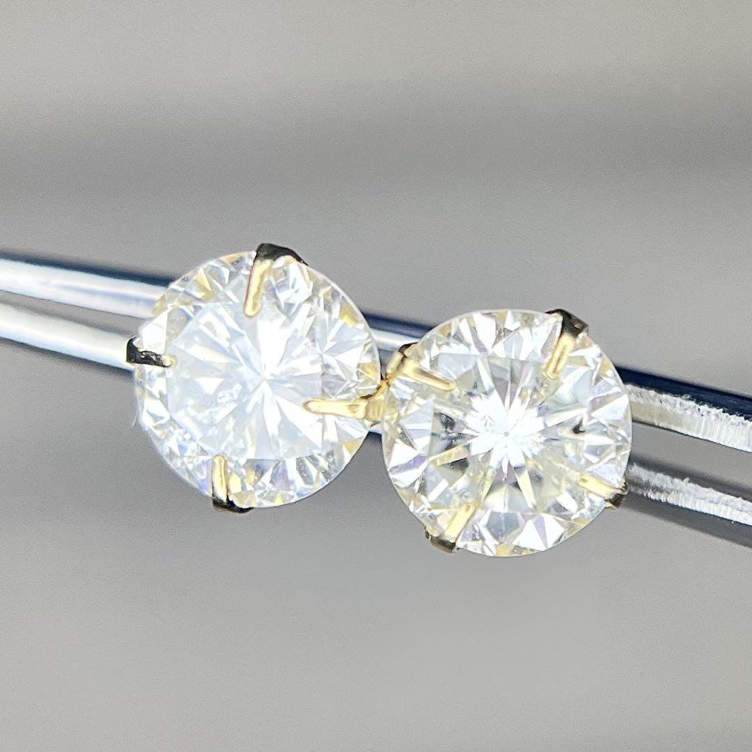 【新品未使用】中央宝石研究所K18 天然ダイヤモンド CGL 0.816ct