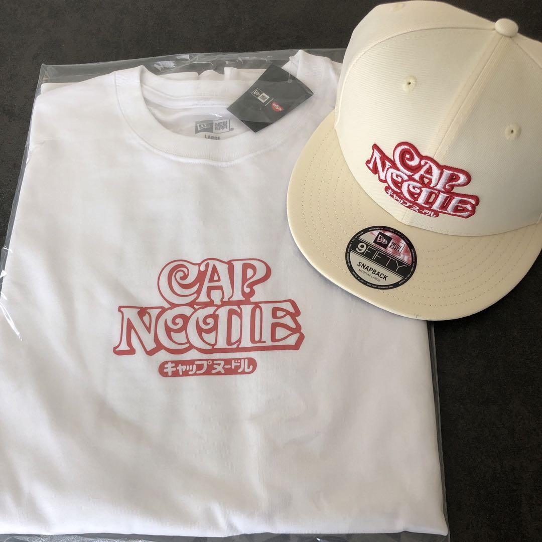 カップヌードルクエスト2 NEW ERA×カップヌードル キャップ&Tシャツ