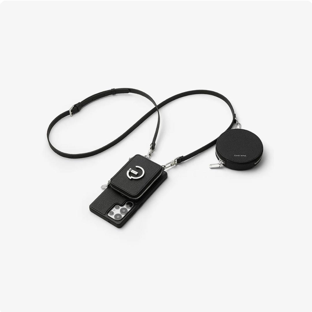 CUSTYPe iPhone 16 Pro MAXショルダーケース、ポーチ付き CUSTYPe iPhone 16 Pro MAXショルダーケース、ポーチ付き