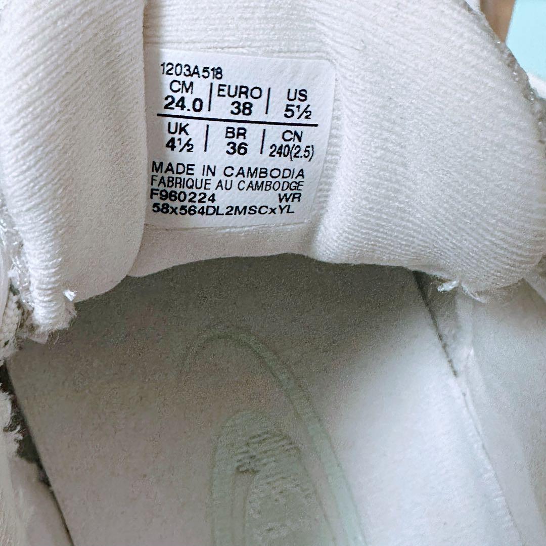 【24㎝】SNIDEL asicsコラボスニーカー　GEL-1090v2箱なし②