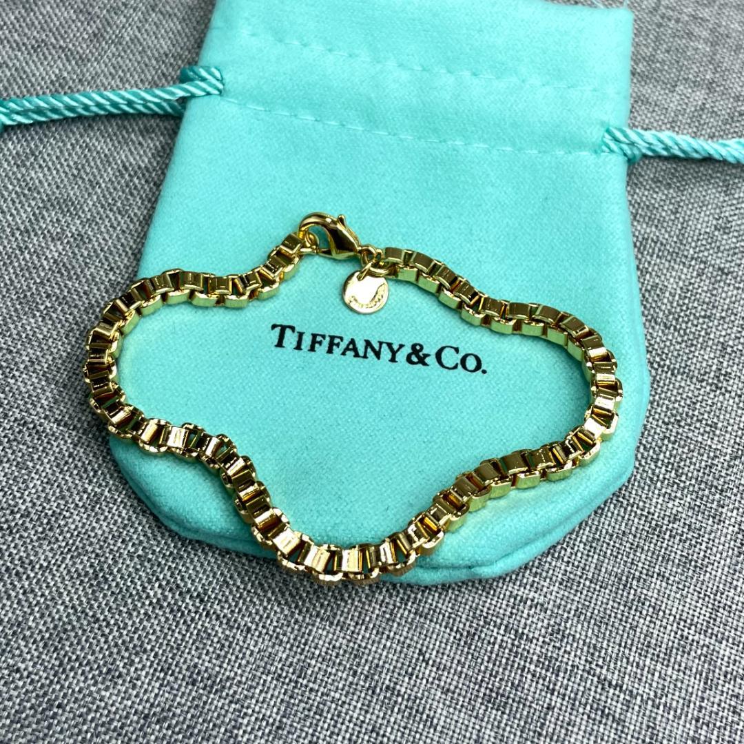 ✨美品✨Tiffany & Co. ティファニー　ベネチアンブレスレット　925 TIFFANY & Co. ベネチアン ブレスレット シルバー 925