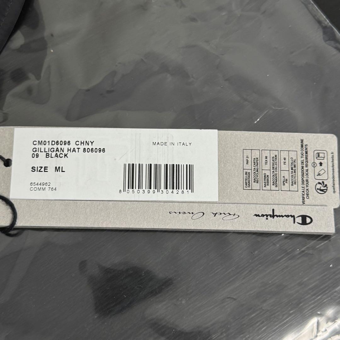 新品 Rick Owens×Champion GILLIGAN HAT M/L