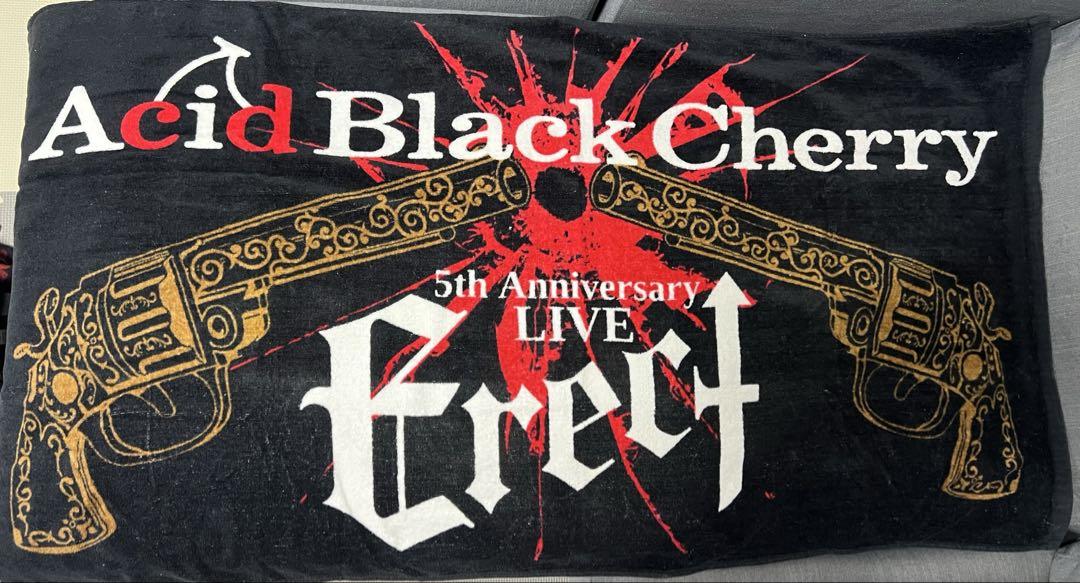 2007年フリーライブ バスタオル Acid Black Cherry 10 Acid Black Cherry Erect バスタオル - メルカリ