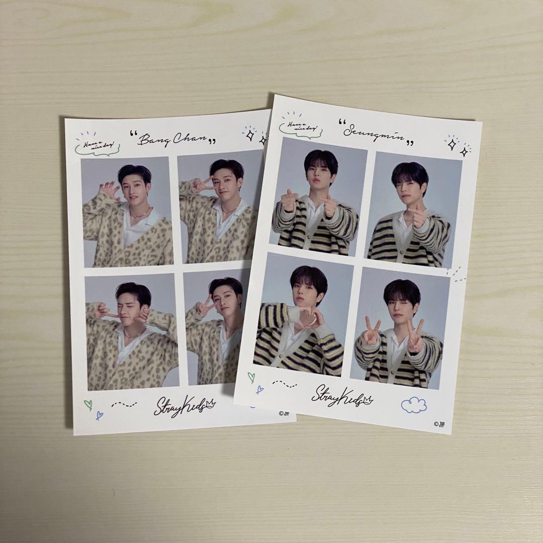 straykids プリントフォト風シールセット