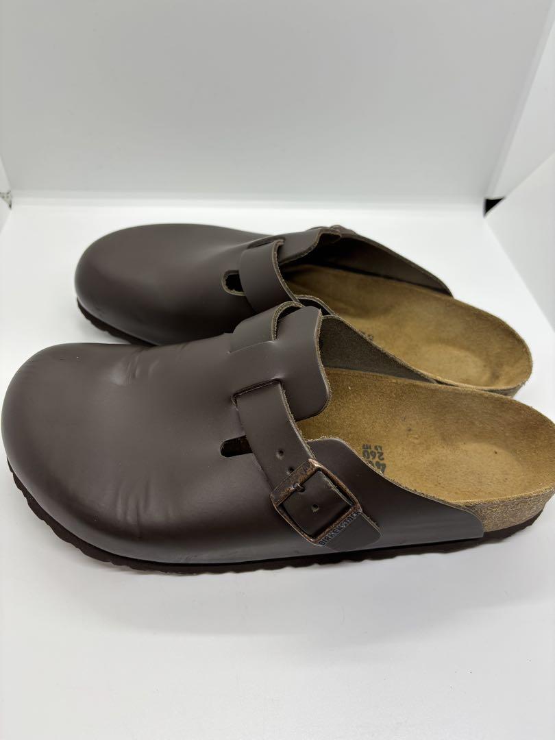 Birkenstock Boston レザー ブラウン 40 26センチ