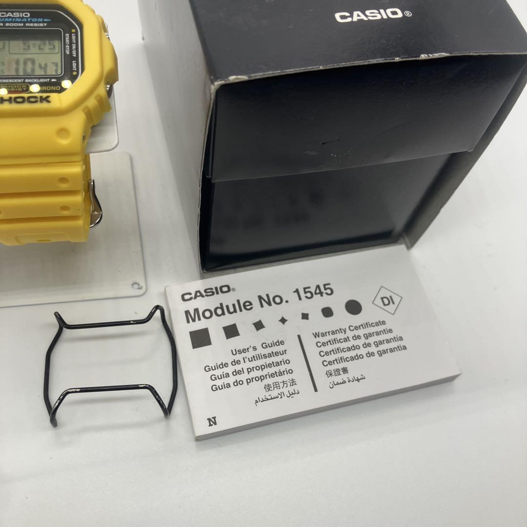 G-SHOCK DW-5600E イエロー