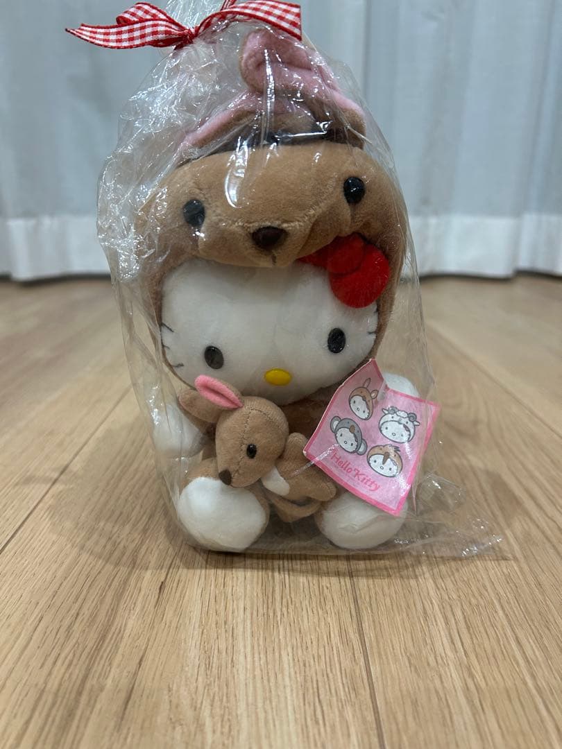 ハローキティ オーストラリア限定品 カンガルーぬいぐるみ 新品未開封品！！