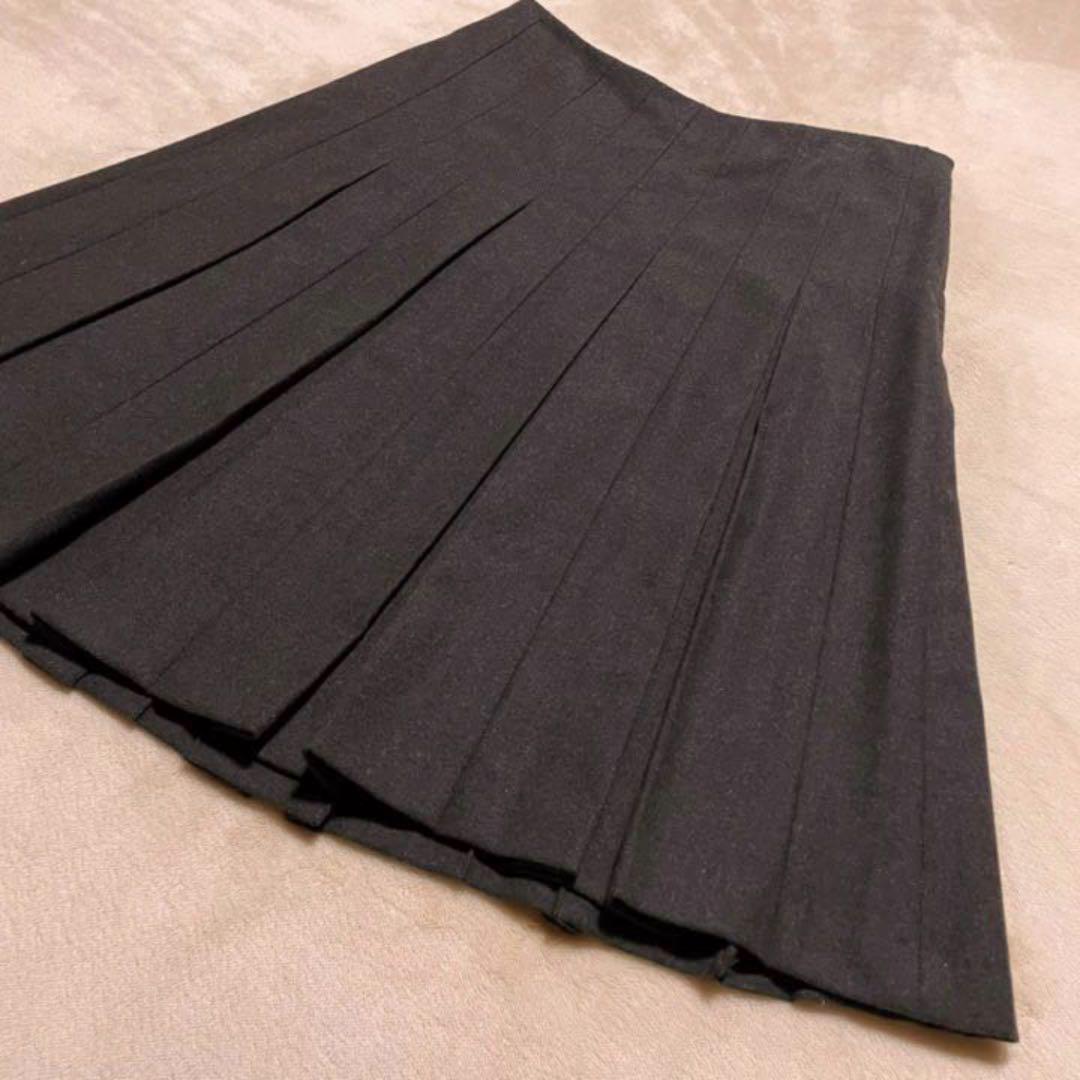 お買い得人気SALE 美品 ウール プリーツ スカート 15号 xXcpA-m92142054724 23区 大きいサイズ44 ストレッチ 特価お得