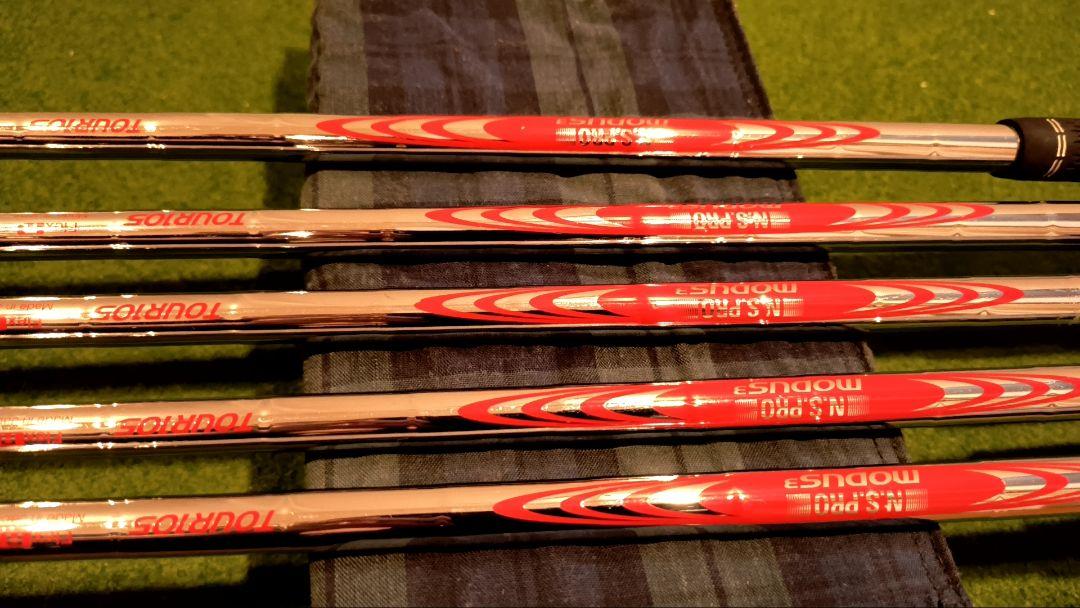 PRGR RSアイアン 6〜P チタンフェース modus105 flex R