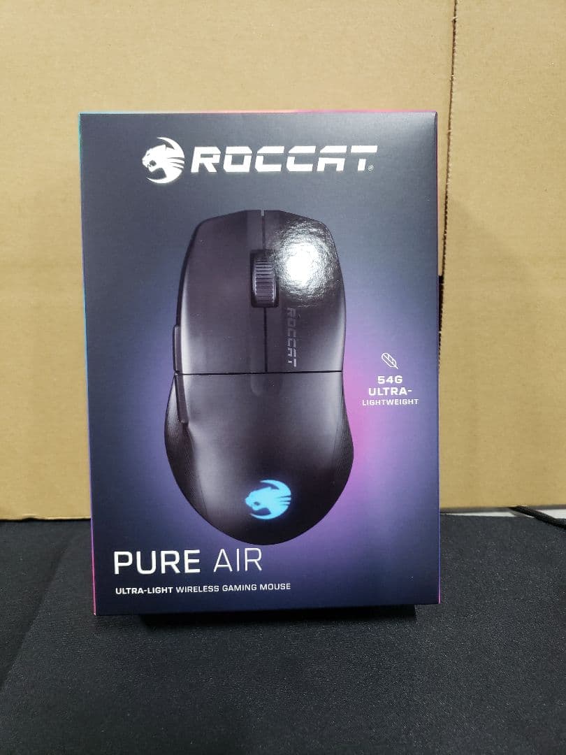【新品未開封特価】ROCCAT ゲーミングマウス PURE AIR 超軽量54g