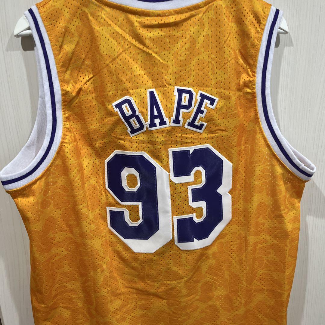 Lakers BAPE コラボ ユニフォーム 48XL