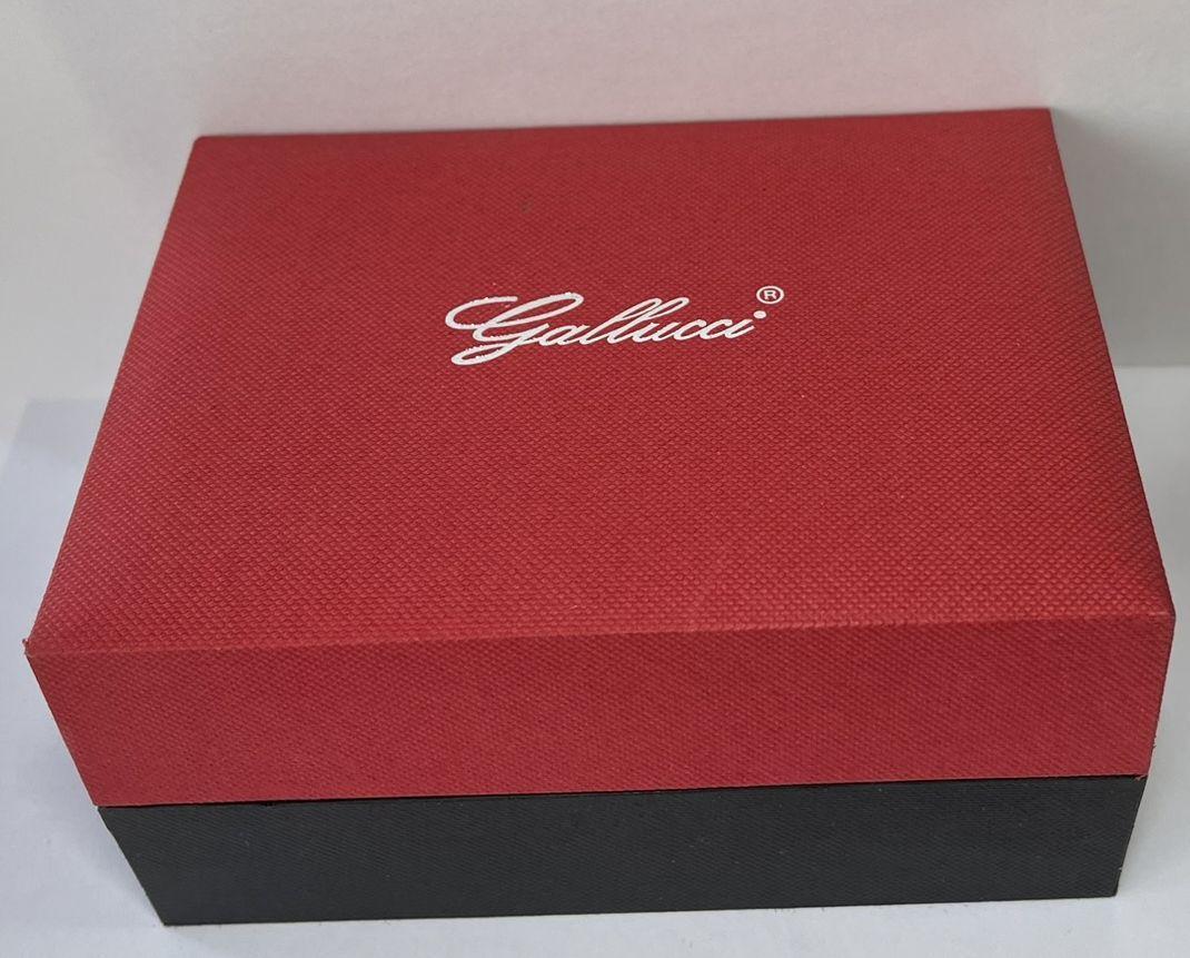 【未使用】Gallucciガルーチ機械式自動巻きレザーベルト