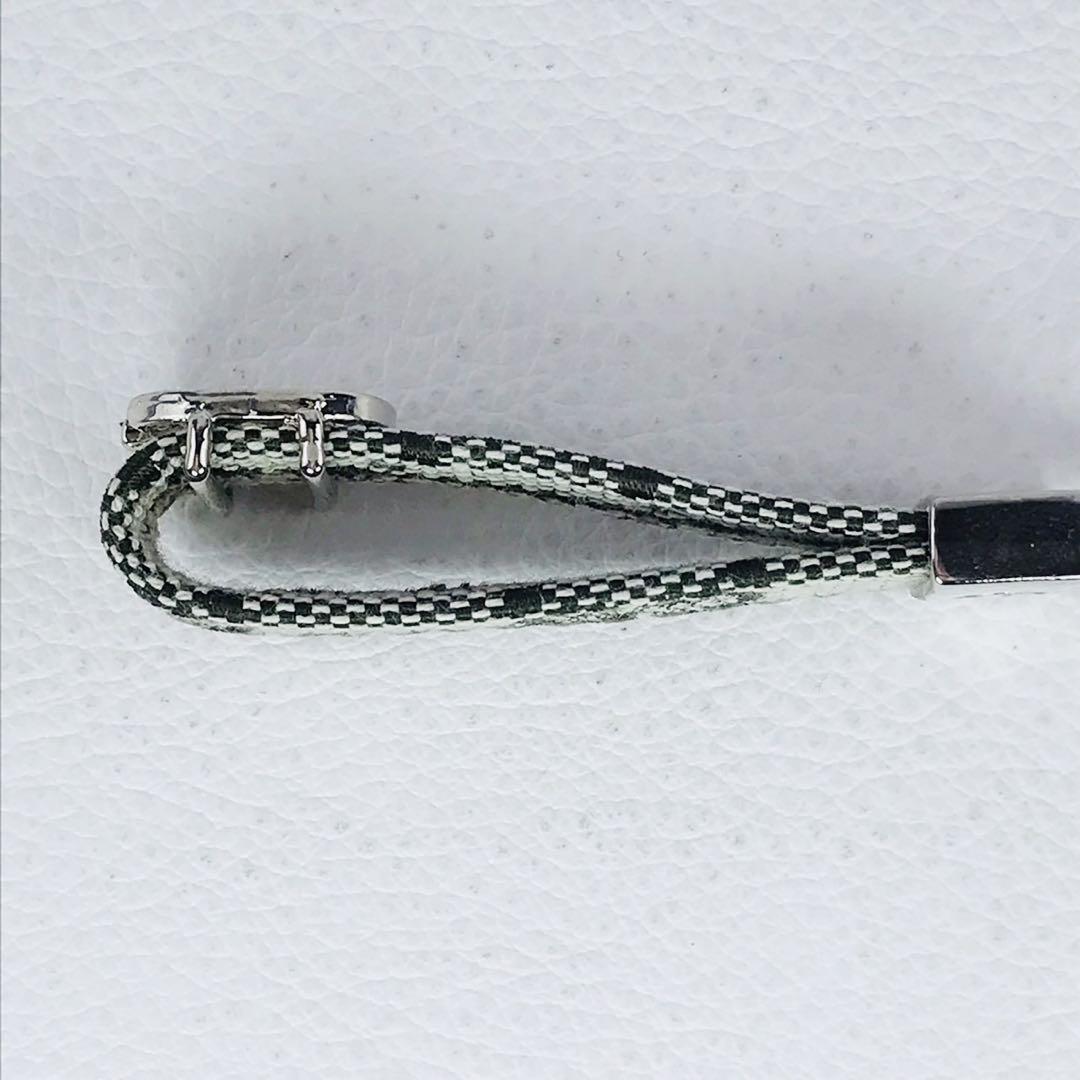 未使用品✨GUCCI グッチ 携帯ストラップ　チャーム GGロゴ シルバー 箱