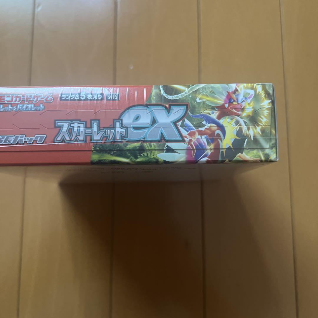 ポケモン - 【即日発送】ポケモンカード　スカーレットex シュリンク付き1BOX ポケモンカードゲーム スカーレットex BOX シュリンク付