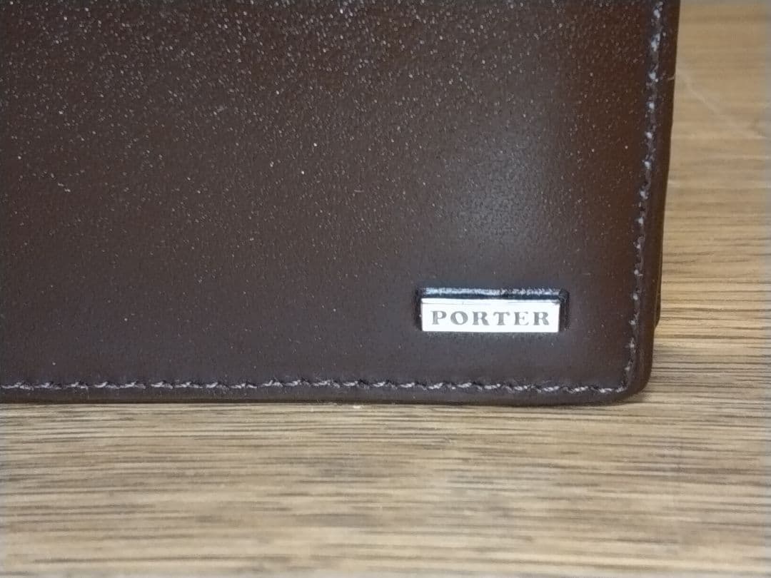 未使用品✴︎ポーター シーン 二つ折り財布 茶 ブラウン 小銭入れ 未使用品✴︎ポーター シーン 二つ折り財布 茶 ブラウン 小銭入れ