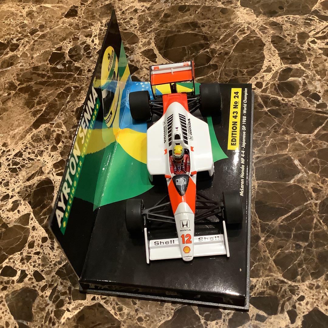ミニチャンプス F1 1/43 マクラーレン MP4-4 日本GP セナ