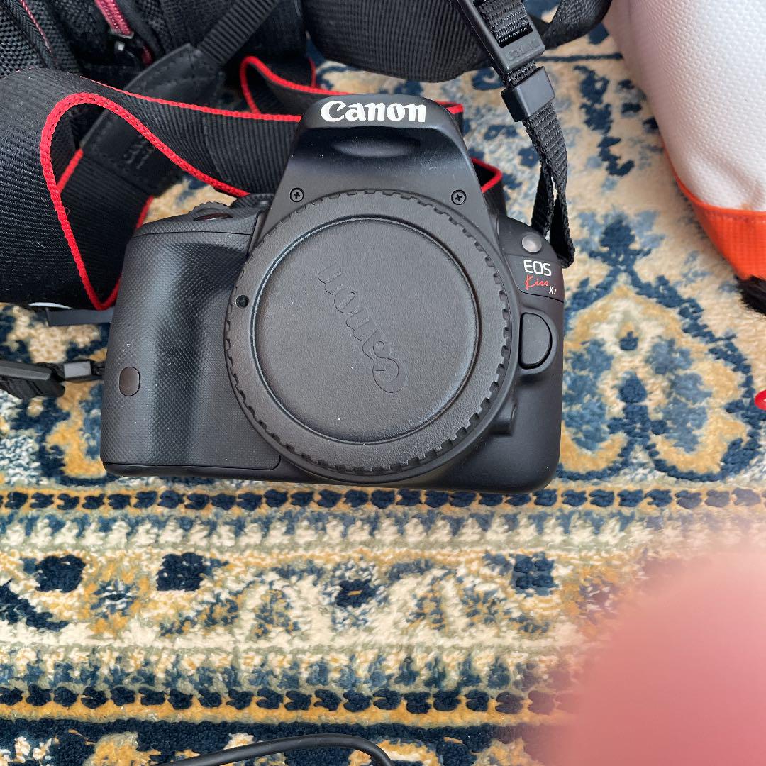 ってなく Canon ダブルレンズ カバン2つ付き O1mWl-m92154550182 EOS kissx7 つのカバン