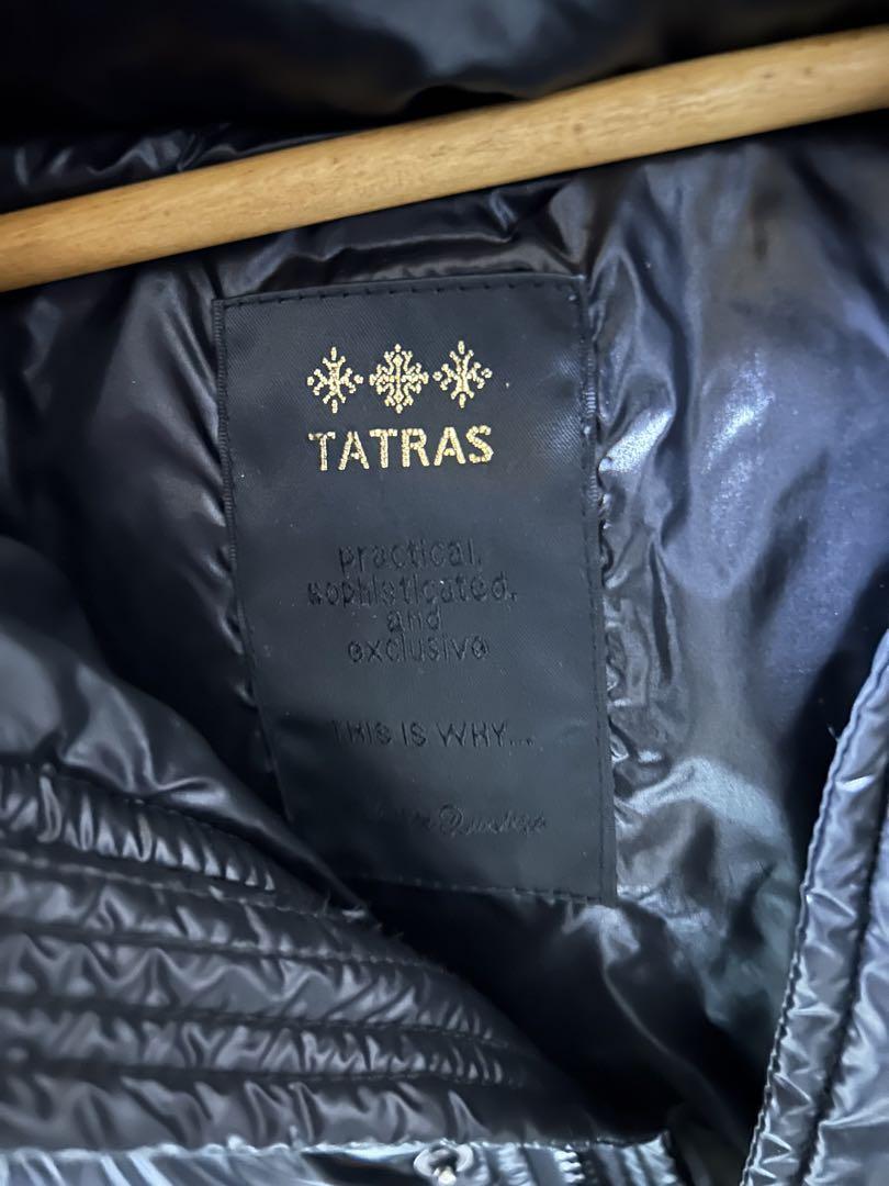 tttリユース様専用　TATRAS 黒 ダウンジャケット フード付き ジャケット・アウター