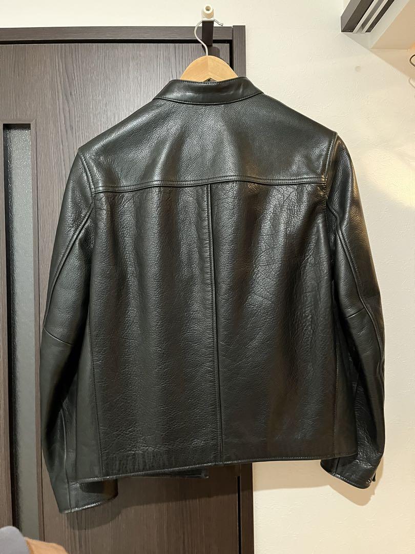 COACH シングルライダース 本革ジャケット 黒 XSサイズ
