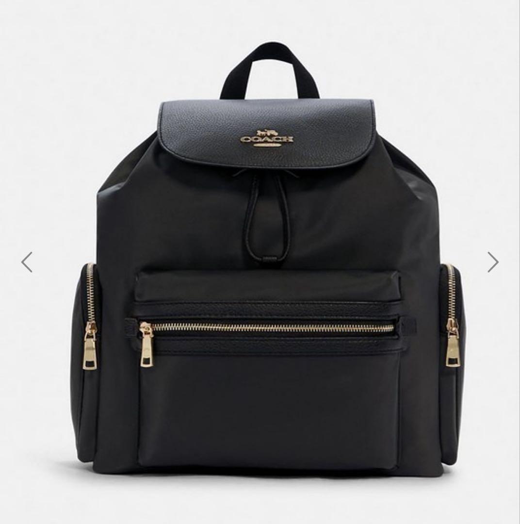 【美品】Coach コーチ ナイロン バックパック マザーズバッグ