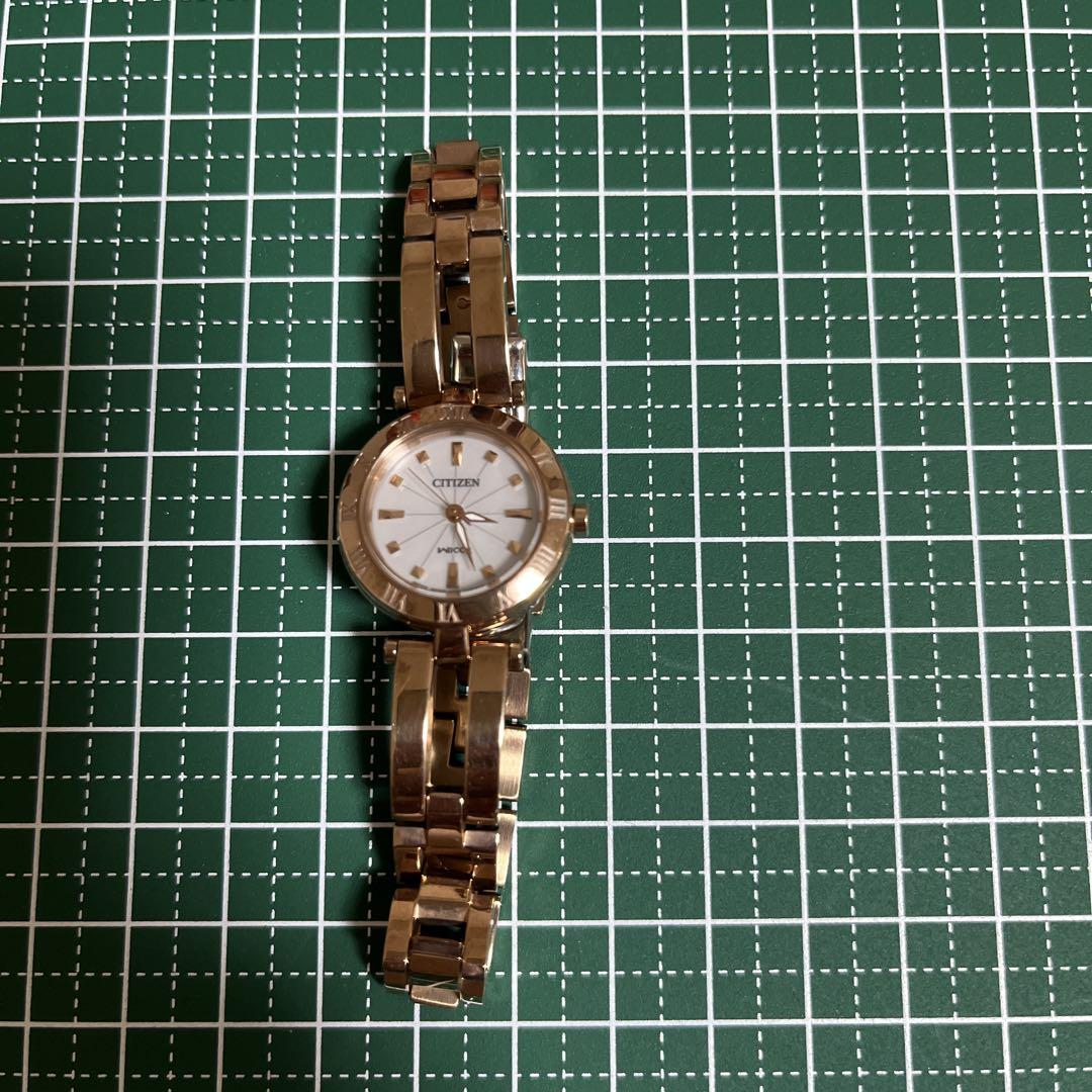 Citizen アナログ時計 ピンクゴールド