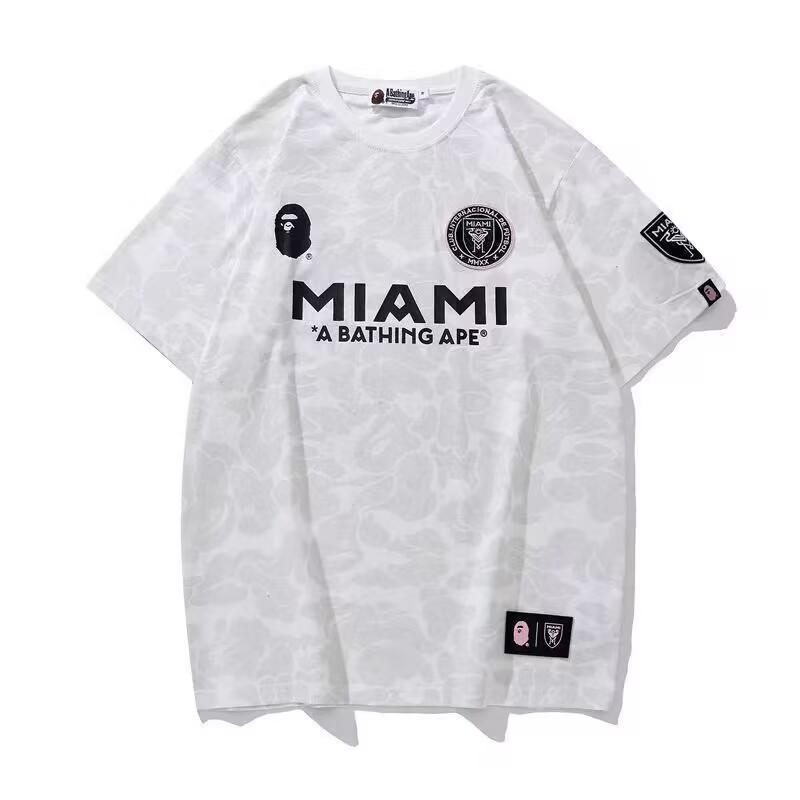 A BATHING APE 半袖シャツ A BATHING APE 00s archive OC leopard camo S/S shirts M ア