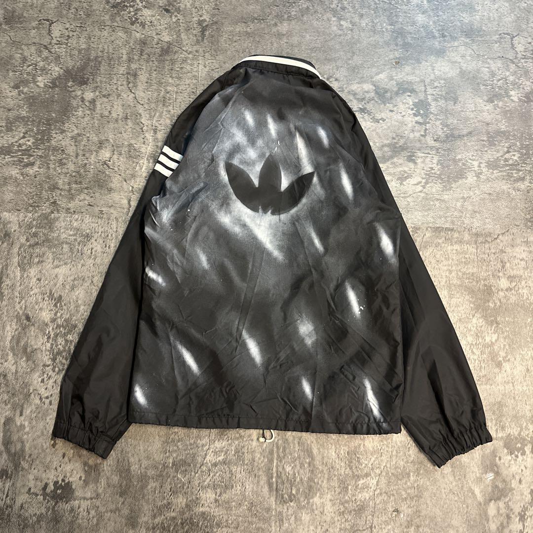 80s adidas original ギミック リメイク ナイロンフード有