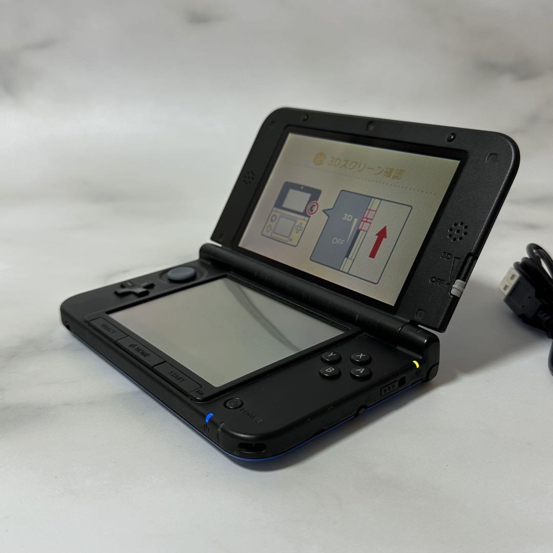 【訳あり】ニンテンドー3DS LL ブルー×ブラック
