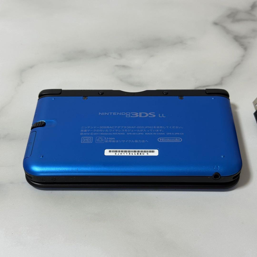 【訳あり】ニンテンドー3DS LL ブルー×ブラック