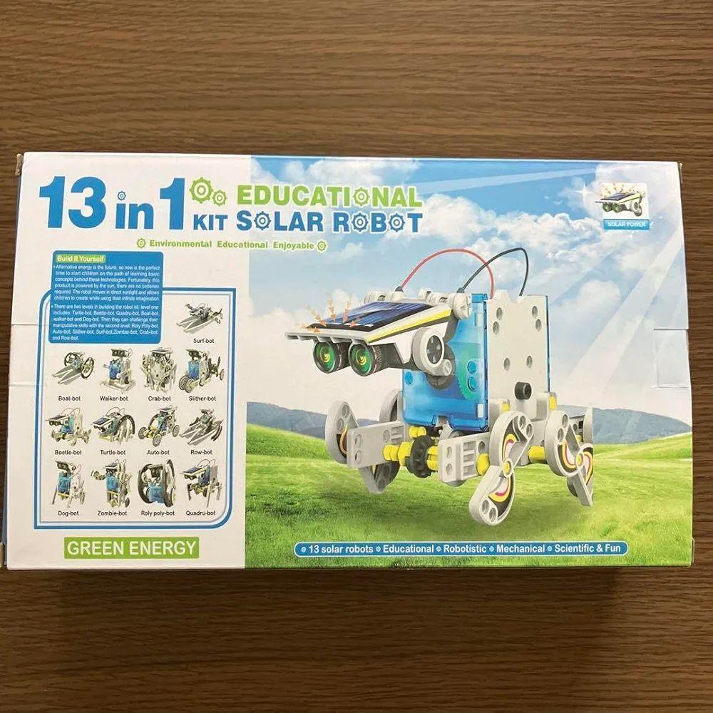 プログラミング おもちゃ 13-in-1 ソーラーロボットキット 太陽電池式 Amazon | プログラミング おもちゃ 13-in-1 ソーラーロボット