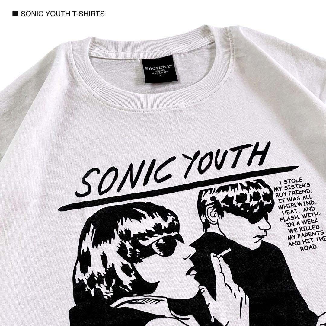 SONIC YOUTH ソニックユース L 半袖 Tシャツ ロック バンドT