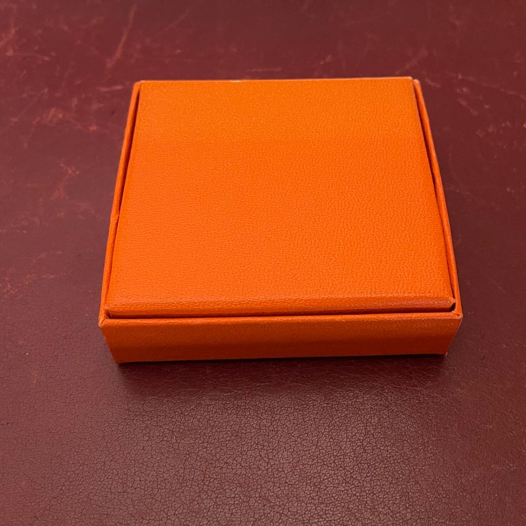 エルメス HERMES 貴重 メートルリュバン メジャー 巻尺 オレンジ 未使用